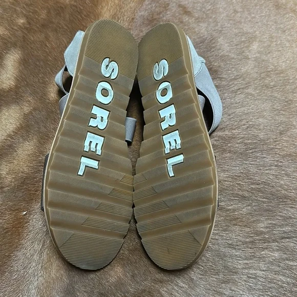 Sorel Ella II sandal ash brown silver - Picture 9 of 10